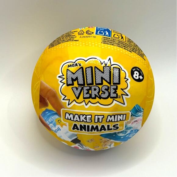 New MGA Miniverse Make it Mini Animals Series 1- **DWARF BUNNY** - Picture 3 of 6